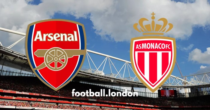 Prediksi skor Arsenal vs Monaco dan analisis pertandingan