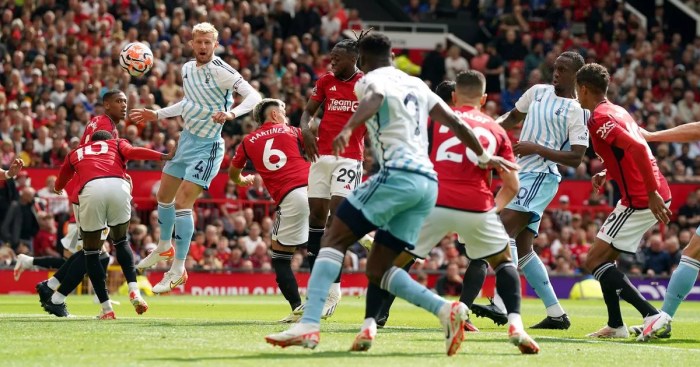 Hasil pertandingan Man Utd vs Nottingham Forest dan sorotan pentingnya