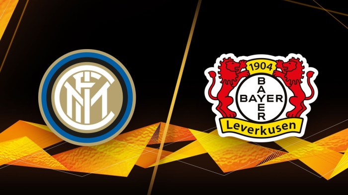 Perbandingan kekuatan Leverkusen vs Inter Milan jelang laga