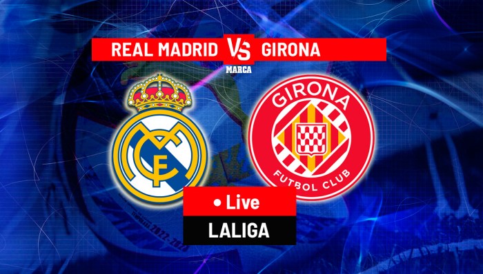 Pertandingan sengit Girona vs Madrid: jalannya pertandingan dan gol-golnya