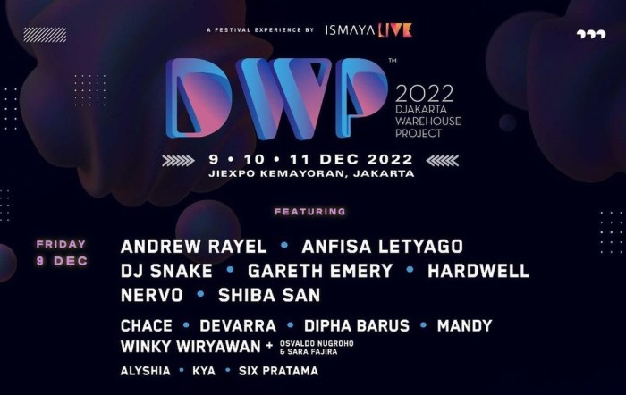 DWP 2024:  Daftar artis, harga tiket, dan lokasi lengkap