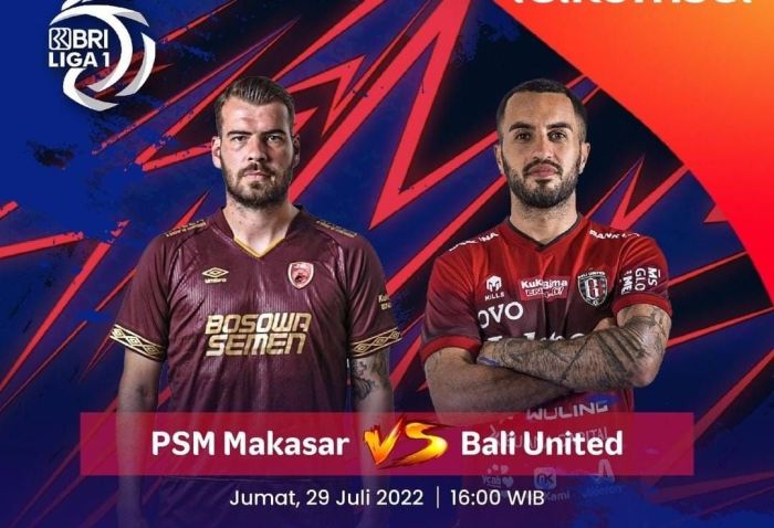 Bali United vs PSM Makassar: prediksi skor dan susunan pemain