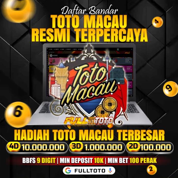 Bonus Member Baru di Situs Resmi Toto Macau