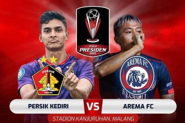 Rekap pertandingan dan skor akhir Persik vs Arema FC