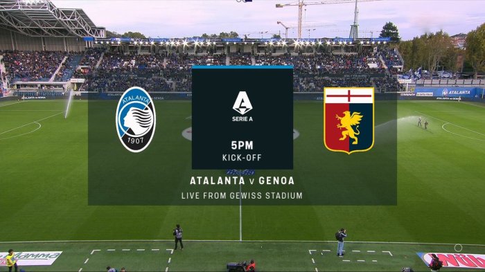 Jadwal dan hasil pertandingan Atalanta terbaru