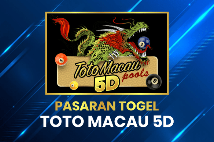 Live Draw Toto Macau 5D Hari Ini