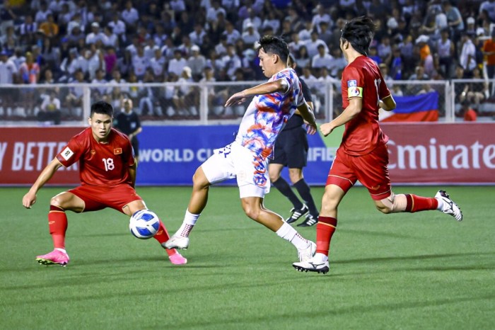 Hasil pertandingan dan sorotan Filipina vs Vietnam