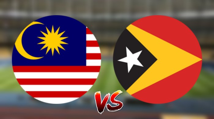 Hasil pertandingan dan sorotan Malaysia vs Timor Leste