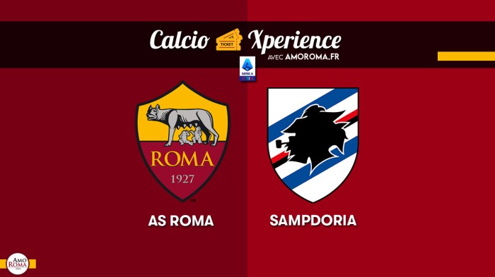 Roma vs Sampdoria: siapa yang menang?