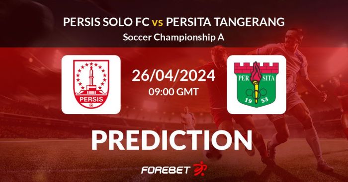 Pertandingan Persita vs Persis: prediksi skor dan jalannya pertandingan