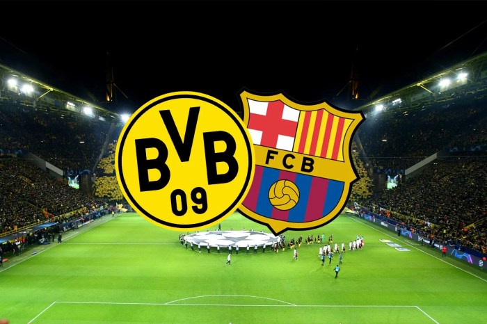 Barcelona vs Dortmund: head to head dan perkiraan hasil pertandingan