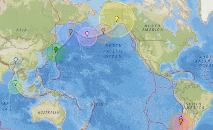 Informasi gempa bumi terkini dan lokasi hari ini